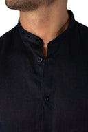 Camicia coreana in lino