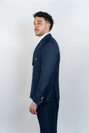 Giacca doppiopetto Denim Paul Miranda