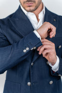 Giacca doppiopetto Denim Paul Miranda