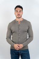 Maglia Serafino a coste Karl Mommoo