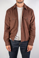 Overshirt in lana mélange Paul Miranda