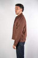 Overshirt in lana mélange Paul Miranda