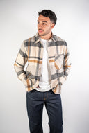 Overshirt a quadri Seinse