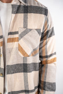 Overshirt a quadri Seinse
