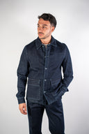Giacca Overshirt in Denim Paul Miranda