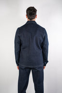 Giacca Overshirt in Denim Paul Miranda