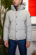 Giubbotto cappuccio rimovibile