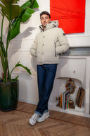 Giubbotto cappuccio rimovibile