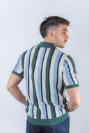 Polo in maglia Jacquard