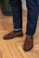 MOCASSINO NAPPINE SCAMOSCIATO