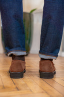 MOCASSINO NAPPINE SCAMOSCIATO