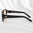 OS Sunglasses Roma Nero Giallo