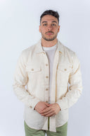 Overshirt ricamata