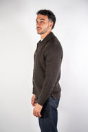 Cardigan collo camicia Lana Seinse