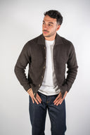 Cardigan collo camicia Lana Seinse