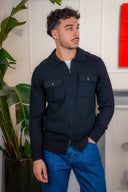 Maglia cardigan zip