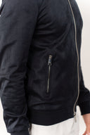 Bomber scamosciato