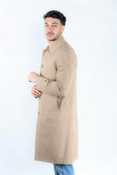 Trench con maniche Raglan