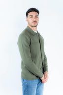 Cardigan collo camicia