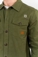 Overshirt con ricami Gianni Lupo