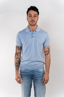 Polo cotone lavato Karl Mommoo