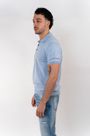 Polo cotone lavato Karl Mommoo