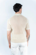 Cardigan mezze maniche in maglia