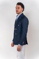 Giacca doppiopetto Tencel Paul Miranda