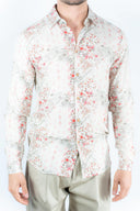 Camicia in viscosa fantasia a fiori
