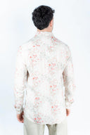 Camicia in viscosa fantasia a fiori