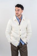 Cardigan collo camicia Paul Miranda