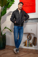 Giubbotto in ecopelle