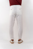 Pantalone lino Michigan Gianni Lupo