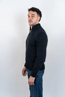 Maglia full zip a trecce Markup