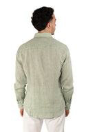 Camicia in lino fiammata Gianni Lupo