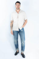 Jeans regular destroy