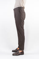 Pantalone frescolana con cinturini P.Langella