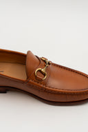 MOCASSINO CON MORSETTO BRANDY