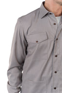 Camicia 4 tasche in coordinato