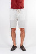 Bermuda Morris in lino Gianni Lupo