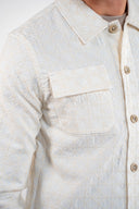Overshirt con trama Gianni Lupo