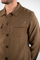 Overshirt misto lino Gianni Lupo