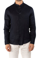 Camicia coreana in lino
