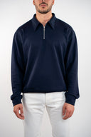 Polo zip interlock Berna