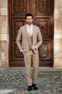 Abito Solaro con gilet Beige