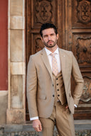 Abito Solaro con gilet Beige