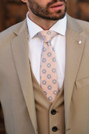 Abito Solaro con gilet Beige