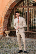 Abito frescolana Beige
