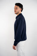 Polo zip interlock Berna