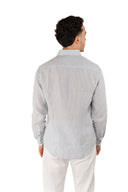 Camicia in lino riga fine Gianni Lupo